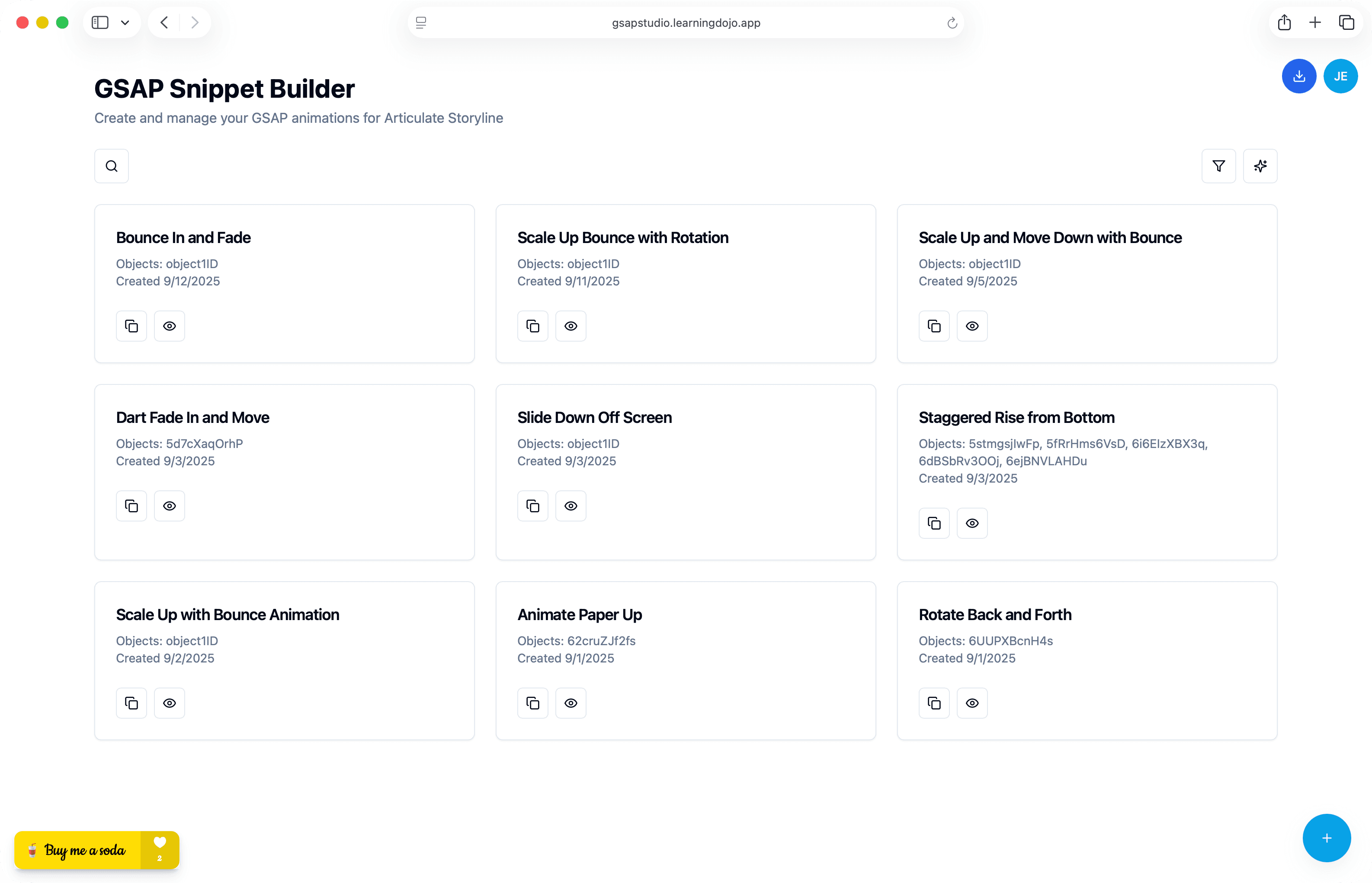 GSAP Animation Studio