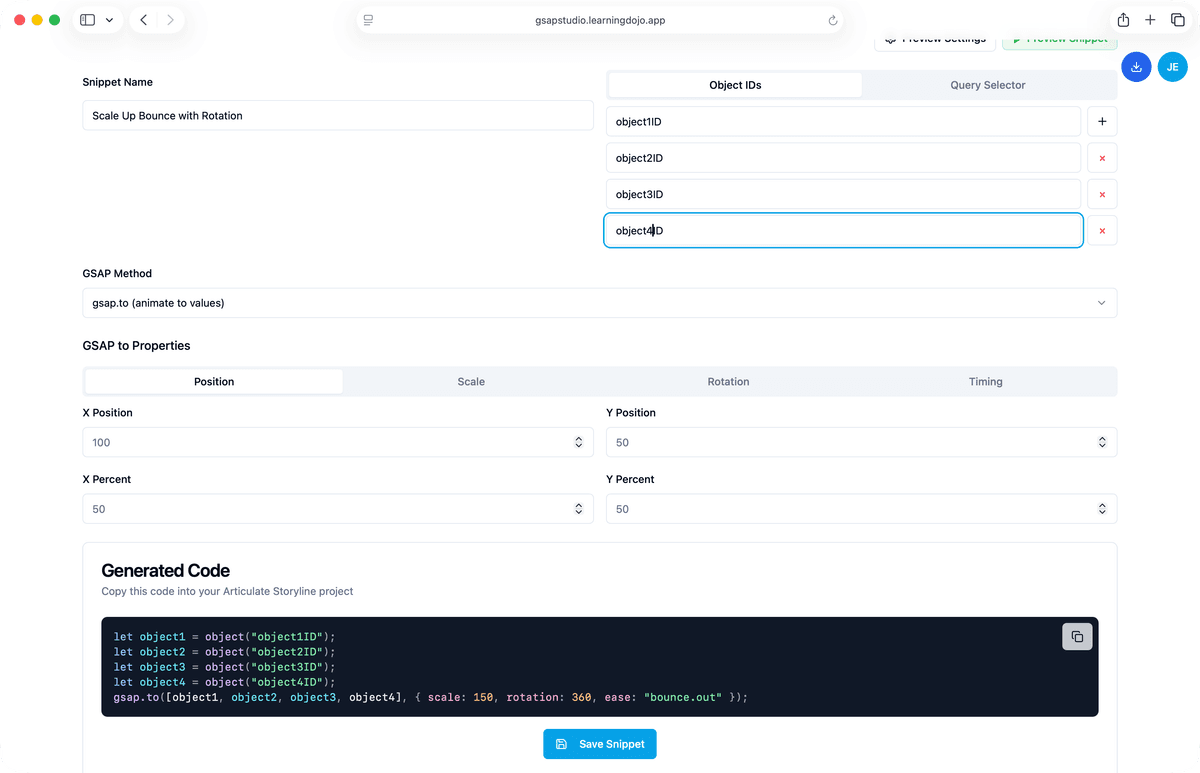 Target Multiple Objects