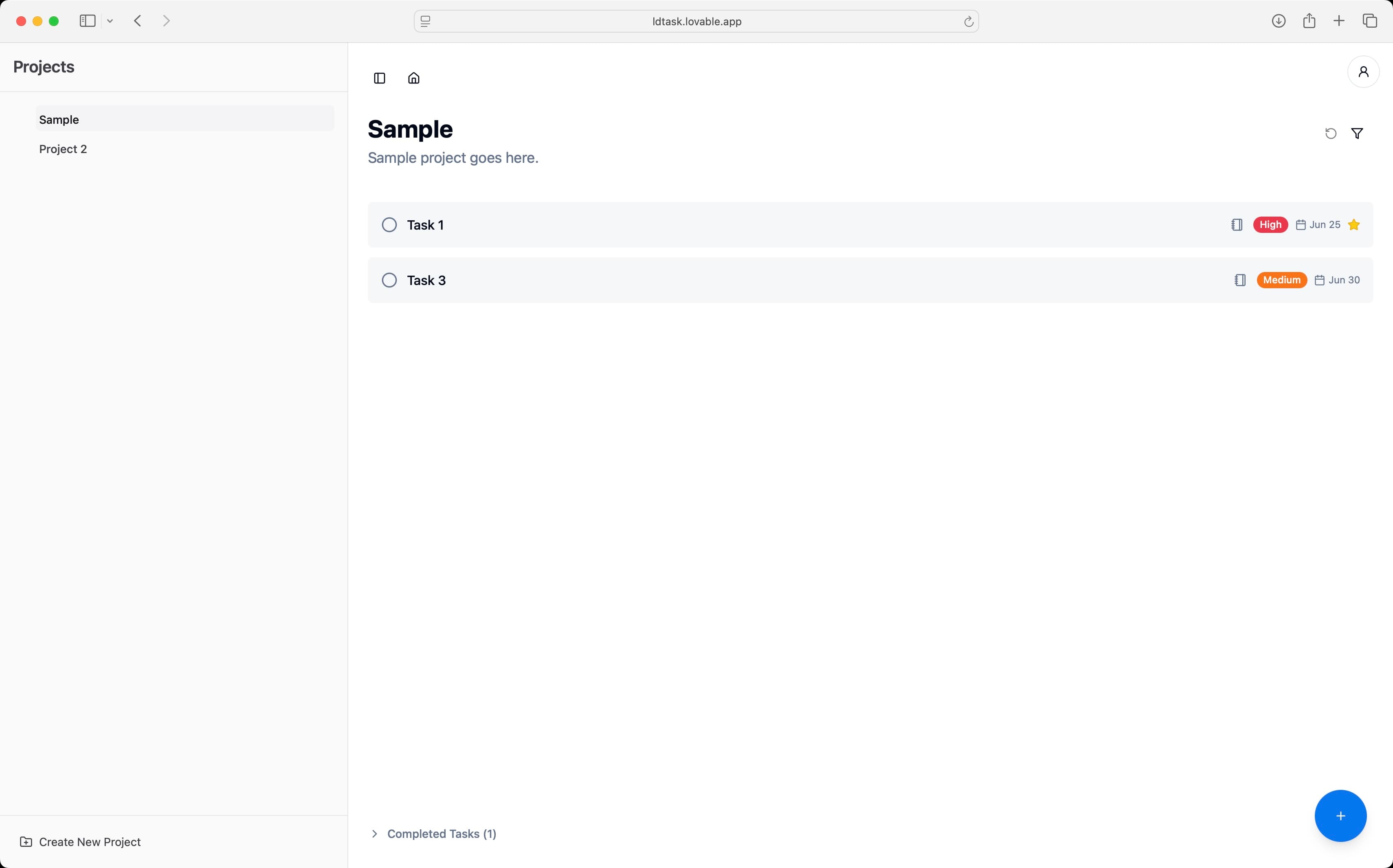 Tasks
